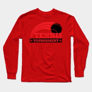Tennis Tournament Tennis Player Long Sleeve T-Shirt